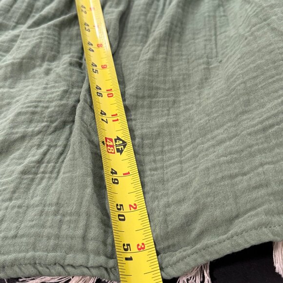 Old Navy Maxi Dress Womens XXL Green Tiered Cottage Core Feminine Sleeveless - Picture 13 of 16